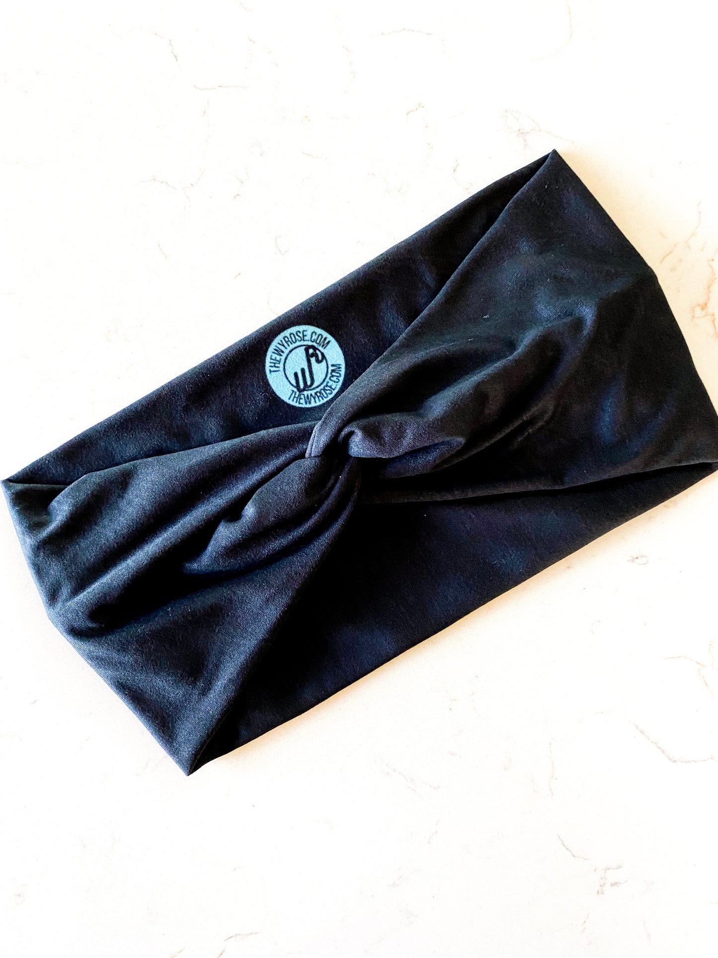 Solid Black Headband