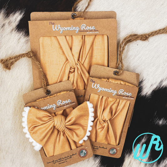 Solid Camel Headband