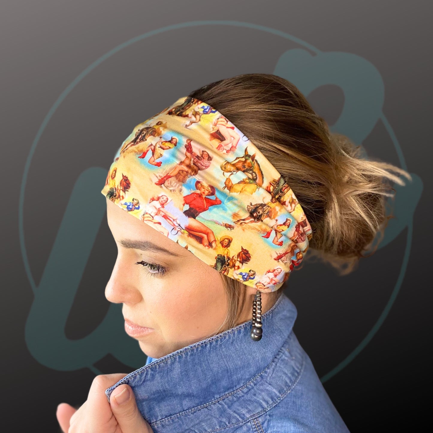 Vintage Cowgirls Headband