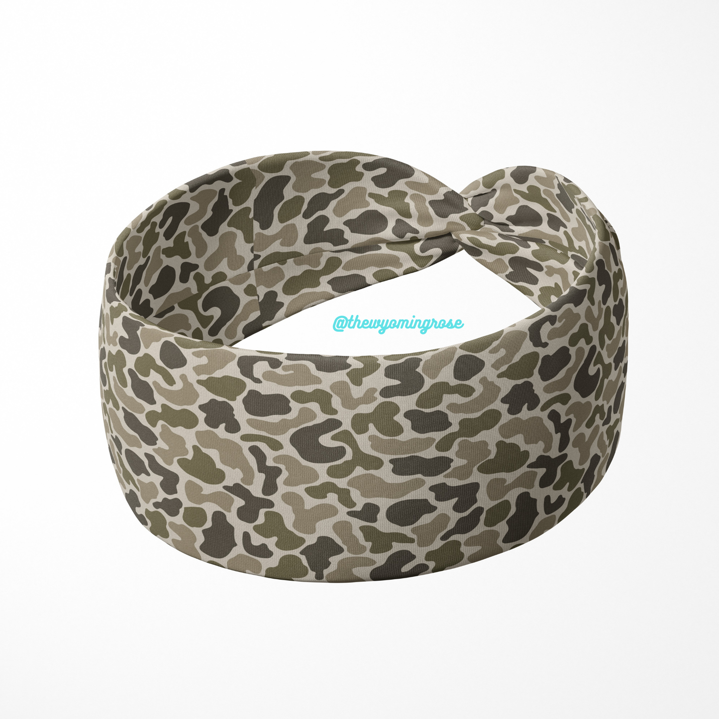 Green Duck Camo Headband