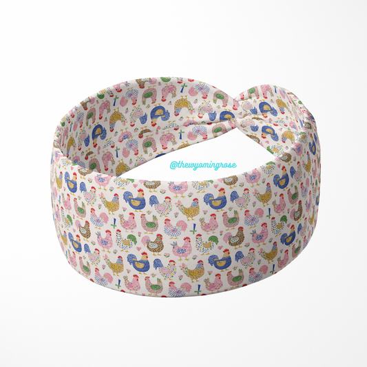 Colorful Chicken Headband