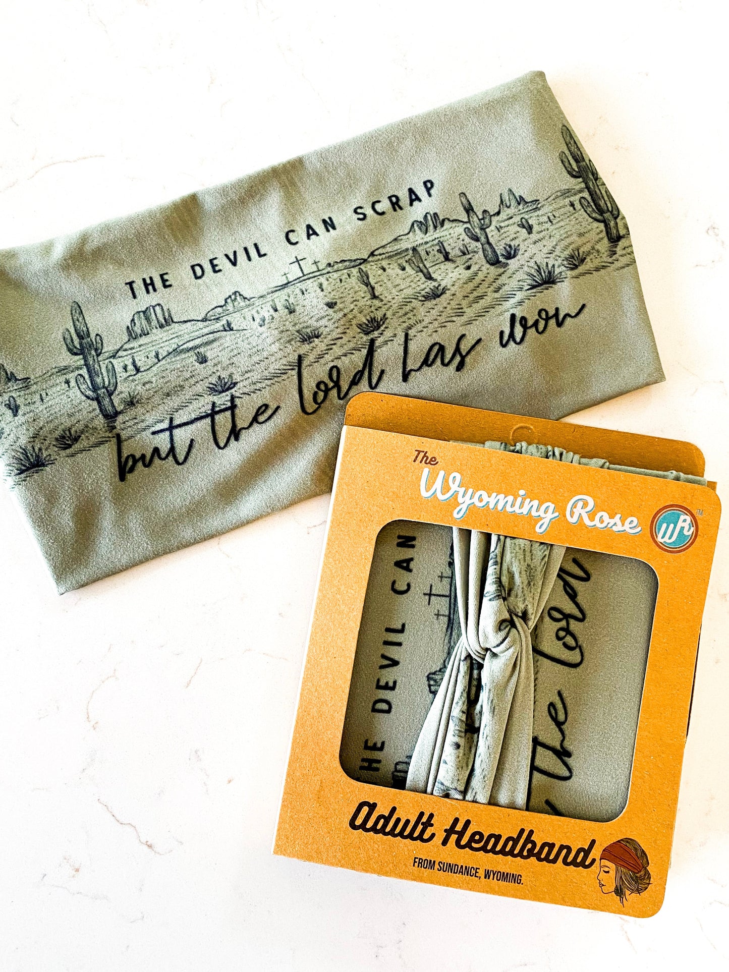 The Devil Can Scrap Headband