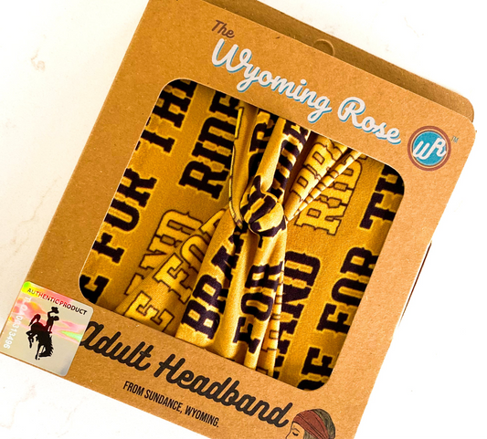 Wyoming "Ride For The Brand" Headband