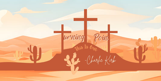 Charlie Kirk Headband Design #2