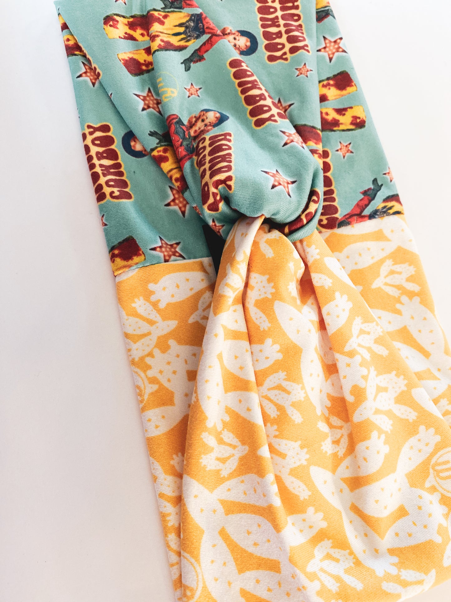 Sonora Sun/Vintage Howdy Cowboy Headband