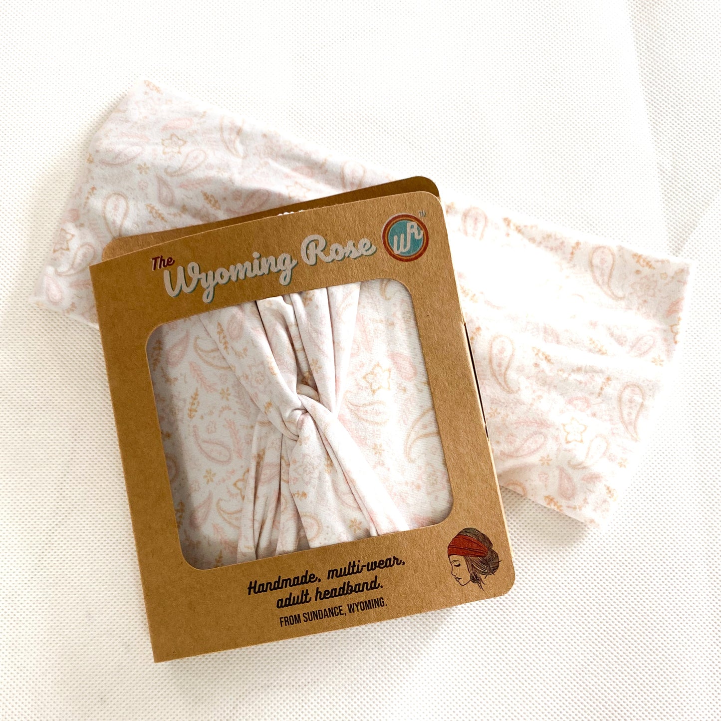 Paisley Blush Headband