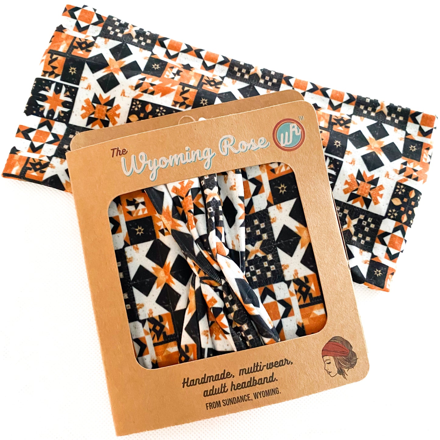 Earthy Patchwork Headband