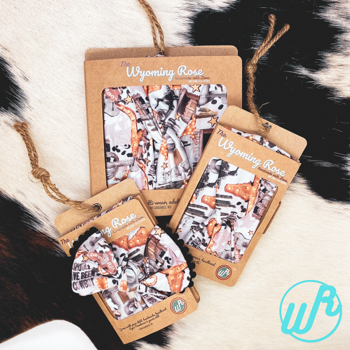 Pink Tooled Leather/I Should Have Been A Cowboy Headband