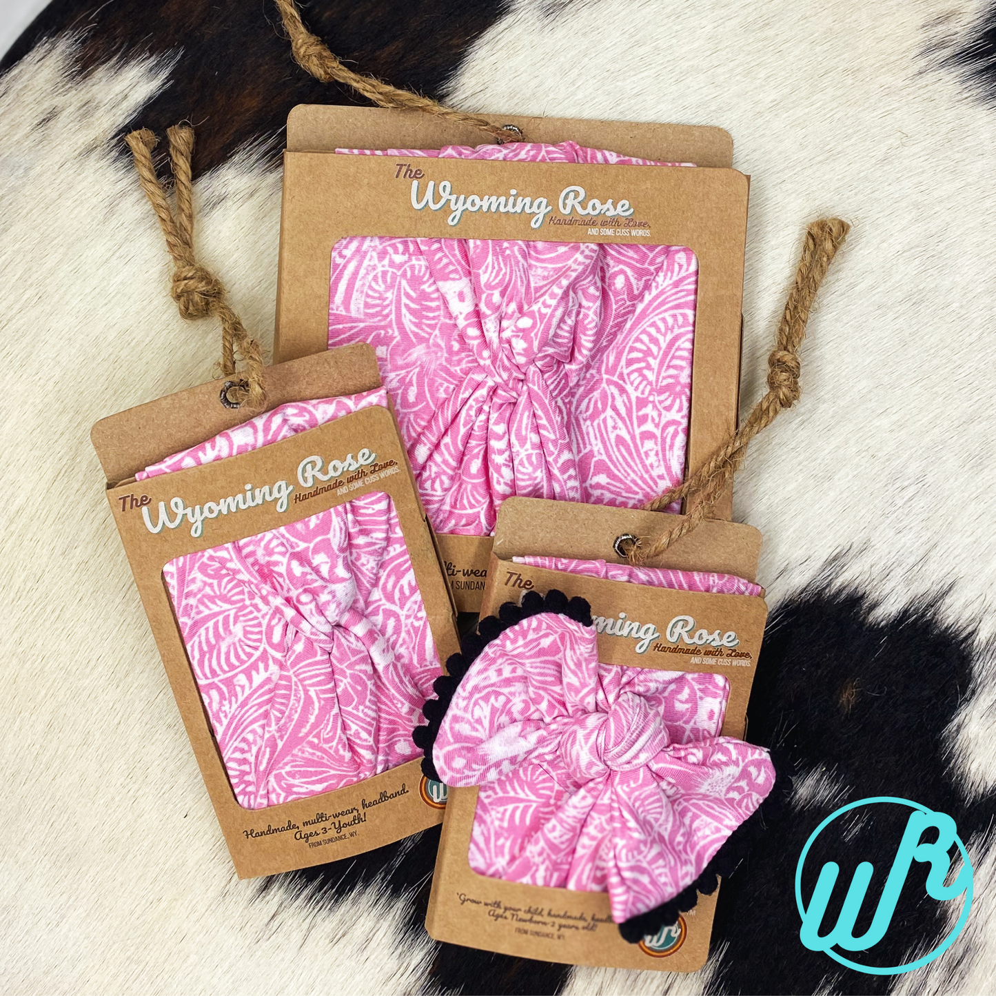 Pink Tooled Leather/I Should Have Been A Cowboy Headband