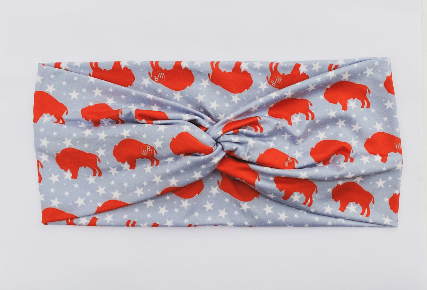 Patriotic Buffalo Headband